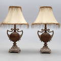 BORDSLAMPOR, 1 par, 19002000-tal.
