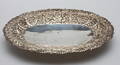 SKÅLFAT, vitmetall, orientalisk, 1900-tal.