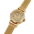DAMARMBANDSUR, Omega de Ville, 18 K guld.