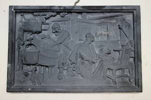 Gjutjärnsplatta Landin