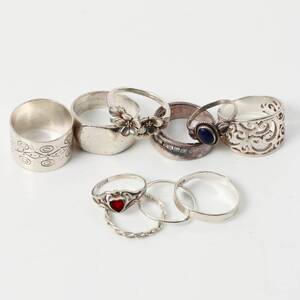 RINGAR 10st, silver