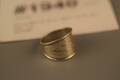Brunkullaring silver, diam ca 16 mm