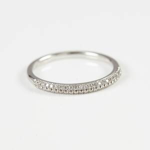 Ring 18 k vitguld briljanter