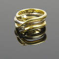 RING, Magic, 18 K guldvitguld, Georg jensen.