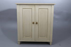 SERVERINGSSKÅP, antikvitt, 1800-1900-tal.