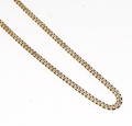 KEDJA för fickur, 18k guld, vikt ca 17,22 gram.