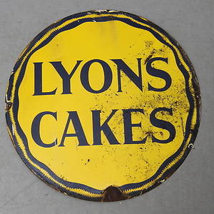 EMALJSKYLT, Lyons Cakes, 1900-tal.