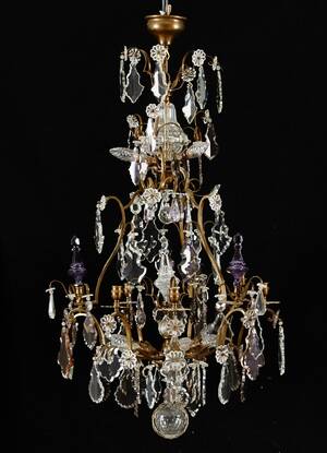 Ljuskrona med prismor