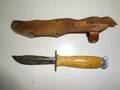 Finsk kniv signerat blad