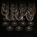 VINGLAS på fot, 11 st, DiVino - Rosenthal - Tyskland, 19-2000-tal.