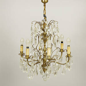 LJUSKRONA, rokokostil, 1900-talets första hälft.