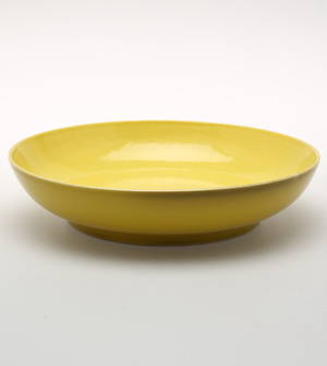 FAT, gulglaserad, porslin, Kina.