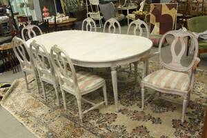 Matsalsgrupp, Gustaviansk stil