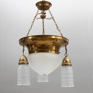 TAKLAMPA, jugend, tidigt 1900-tal.