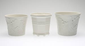 YTTERFODER, 3 st, Liljekonvalj Waldemarsudde, Gustavsberg.