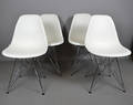 CHARLES  RAY EAMES. STOLAR, 4 st, DSR Vitra.