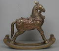 GUNGHÄST, miniatyr, orientalisk-stil, 19002000-tal.