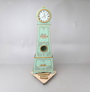 GOLVUR med Kalmarmotiv,1800-tal.