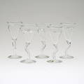 SNAPSGLAS, 5 st, Elmhults glasbruk.