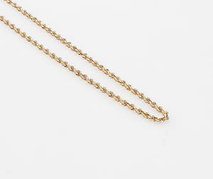 HALSKEDJA, 14k guld, vikt ca 15,7 gr.