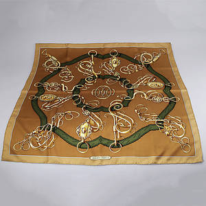 SCARF PROFILE-SELLERIE, siden. M. Guillemot för Hermès, Paris.