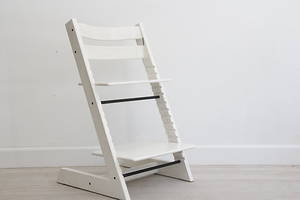 BARNSTOL, Trip-Trap, vitt, zeitgenößisch.