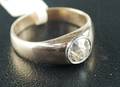 DIAMANTRING, 1,3 karat, guld.