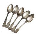 SKEDAR, 5 st, silver, 1800-tal.