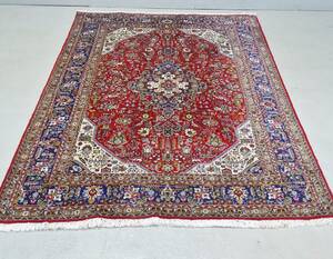 Handknuten matta, orientalisk, 284200 cm.