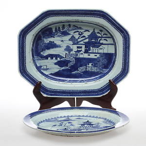 FAT, 2 st, porslin, Kina, 171800-tal.