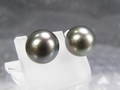 Ohrstecker mit großen Tahitiperlen    2 