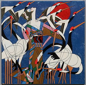 OIDENTIFIERAD KONSTNÄR. lackarbete, art deco-stil, 1900-tal.
