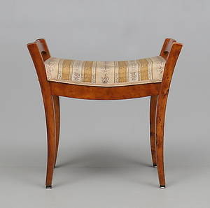 TABURETT, empirestil, 18001900-tal.