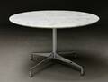 Charles Eames. Segmented table med plade i marmor. Ø 120 cm 