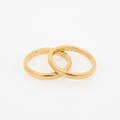 RINGAR, 2 st, 20 k guld, 7,94 gr.