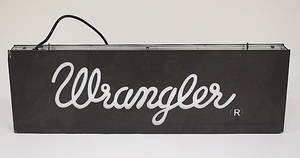 LJUSSKYLT, Wrangler.