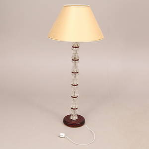 GOLVARMATUR, glasstomme, troligen Orrefors, 1900-tal.