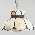TAKLAMPA, Tiffany-modell, sent 1900-tal.