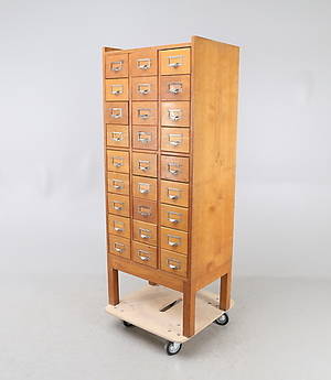 ARKIVSKÅP, 1900-tal.