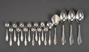 Bestik af sølv - Frijsenborg 17