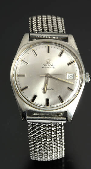 Omega Geneve Automatic. Vintage herrearmbåndsur