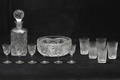 GLASSERVISDELAR, 13 delar, 1900-tal.