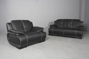 To-pers.sofa samt hvilestol. 2