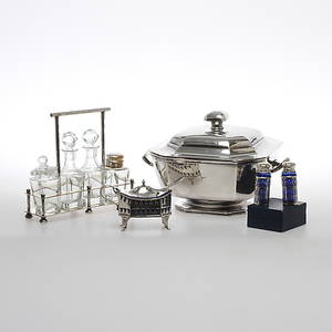 NYSILVER, 5 delar, bl a C.G. Hallberg.