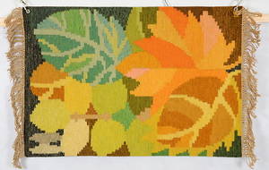 INGEGERD SILOW. Matta, röllakan, 120X85 cm.