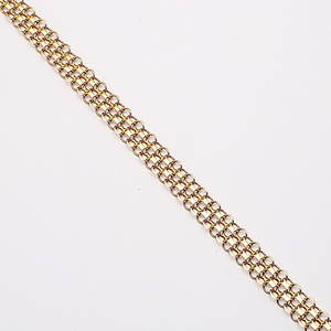 ARMBAND, X-länk,18k.