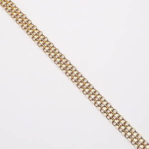 ARMBAND, X-länk,18k.