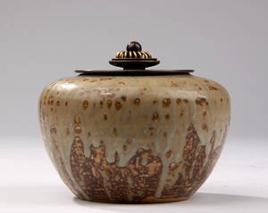 Ubekendt kunstner. Kgl. Porcelainsfabrik. Lågkrukke
