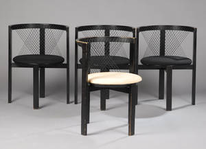 Niels Jørgen Haugesen. String chair. Fire stole 4