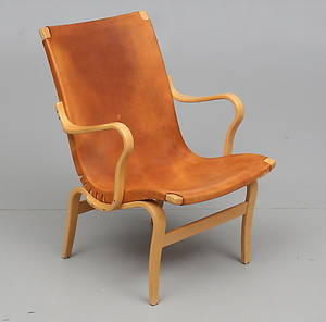 FÅTÖLJ, Eva, Bruno Mathsson för Dux.